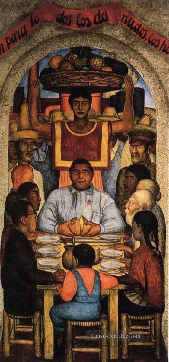 Unser Brot Diego Rivera Ölgemälde